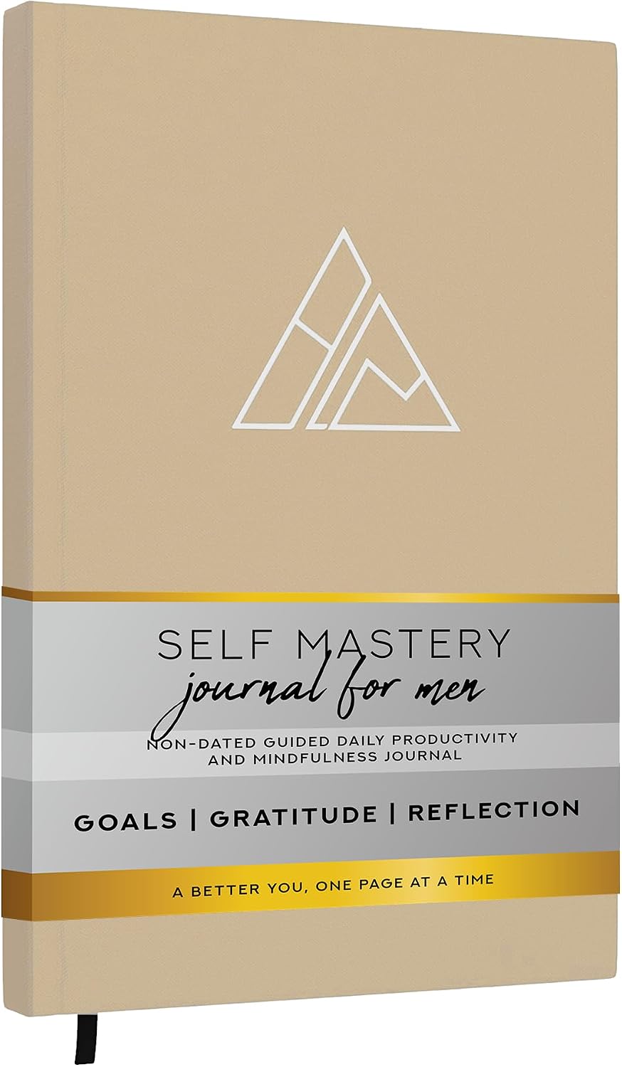 Self-Mastery Journal for Men with Prompts - 13 Week Guided Gratitude Journal - 5 Minute Journal - Reflection Manifestation Journals for Mindfulness - Self Care Journal - Goal Journal for Women & Men